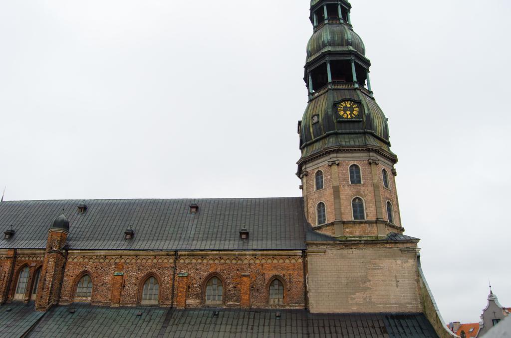 City Inn Riga Apartment, Old Town Panorama View With Parking Exterior photo
